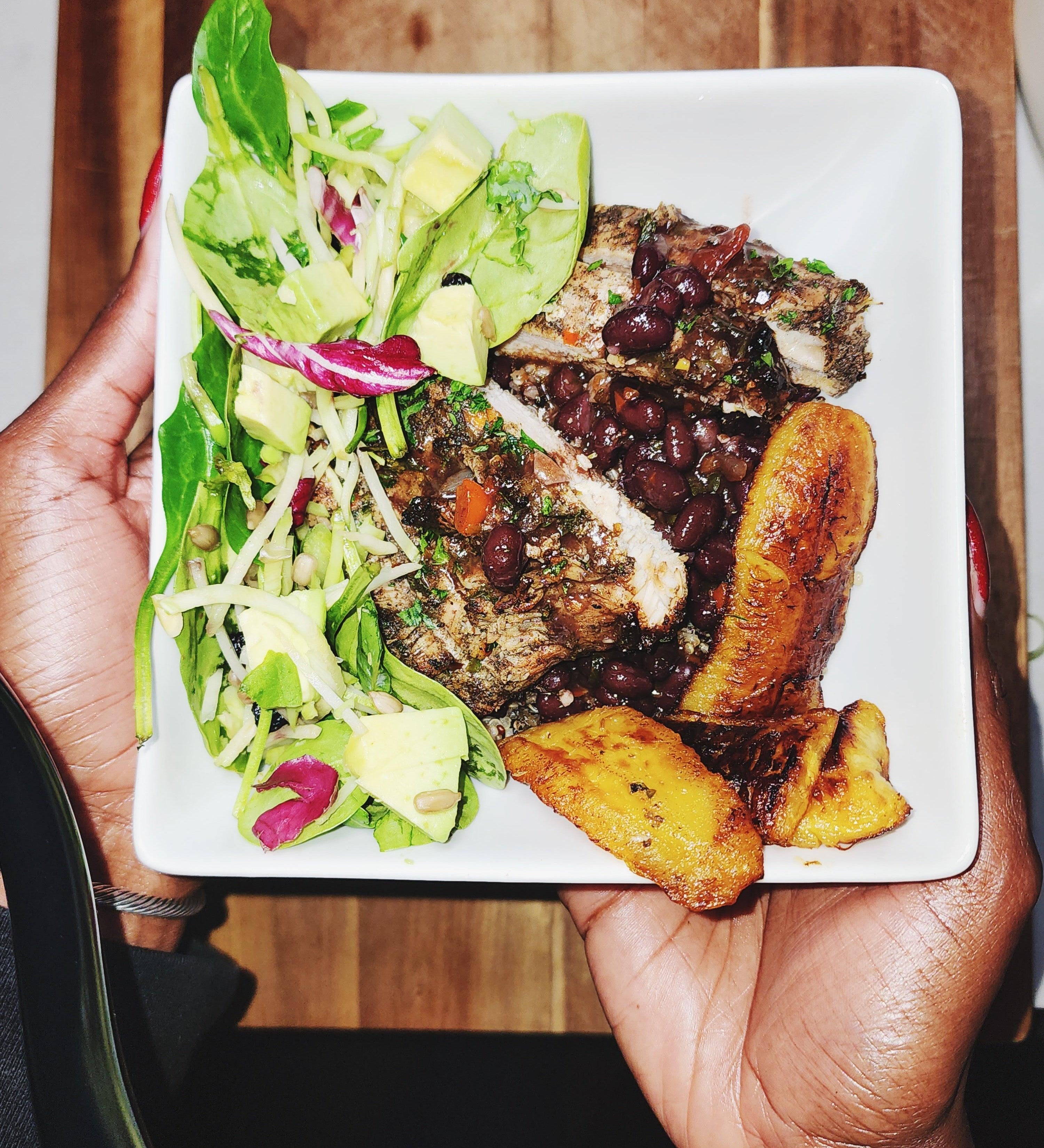 Tropical Jerk Chicken & Quinoa Paradise - uQUEEN ORGANICS