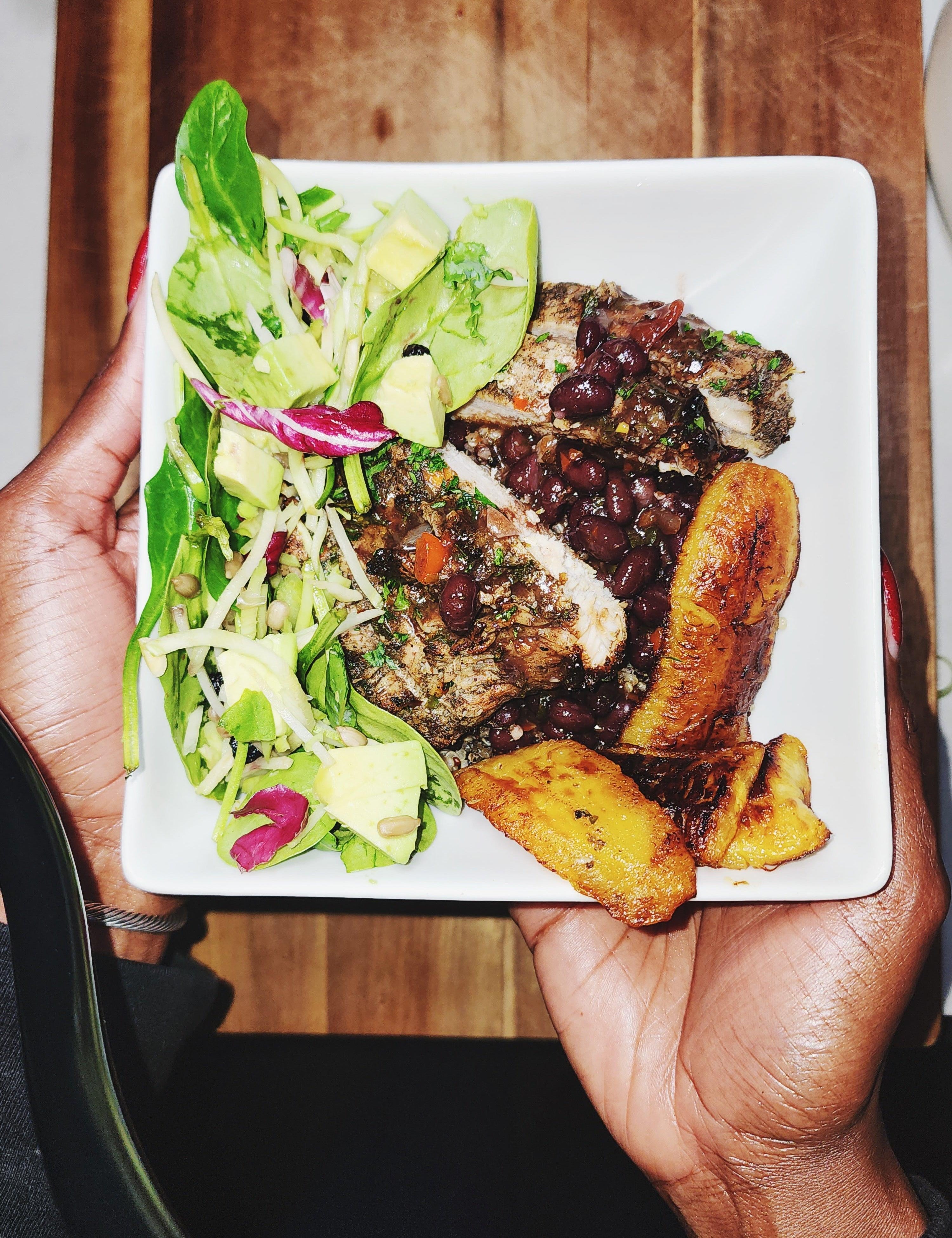 Tropical Jerk Chicken & Quinoa Paradise - uQUEEN ORGANICS