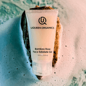 Bamboo Rose Face Exfoliate Gel - uQUEEN ORGANICS
