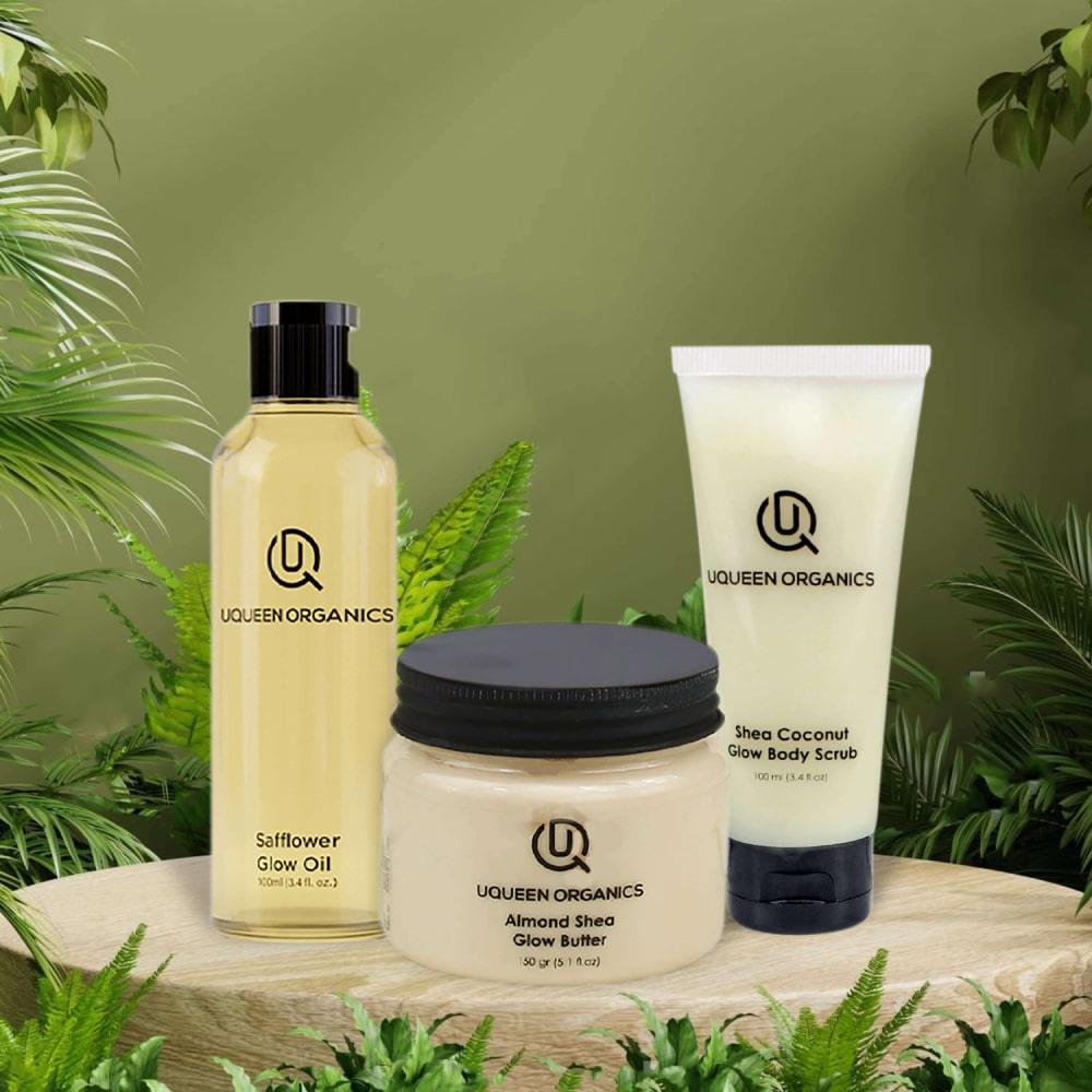 Demo of Glow Body Kit - uQUEEN ORGANICS