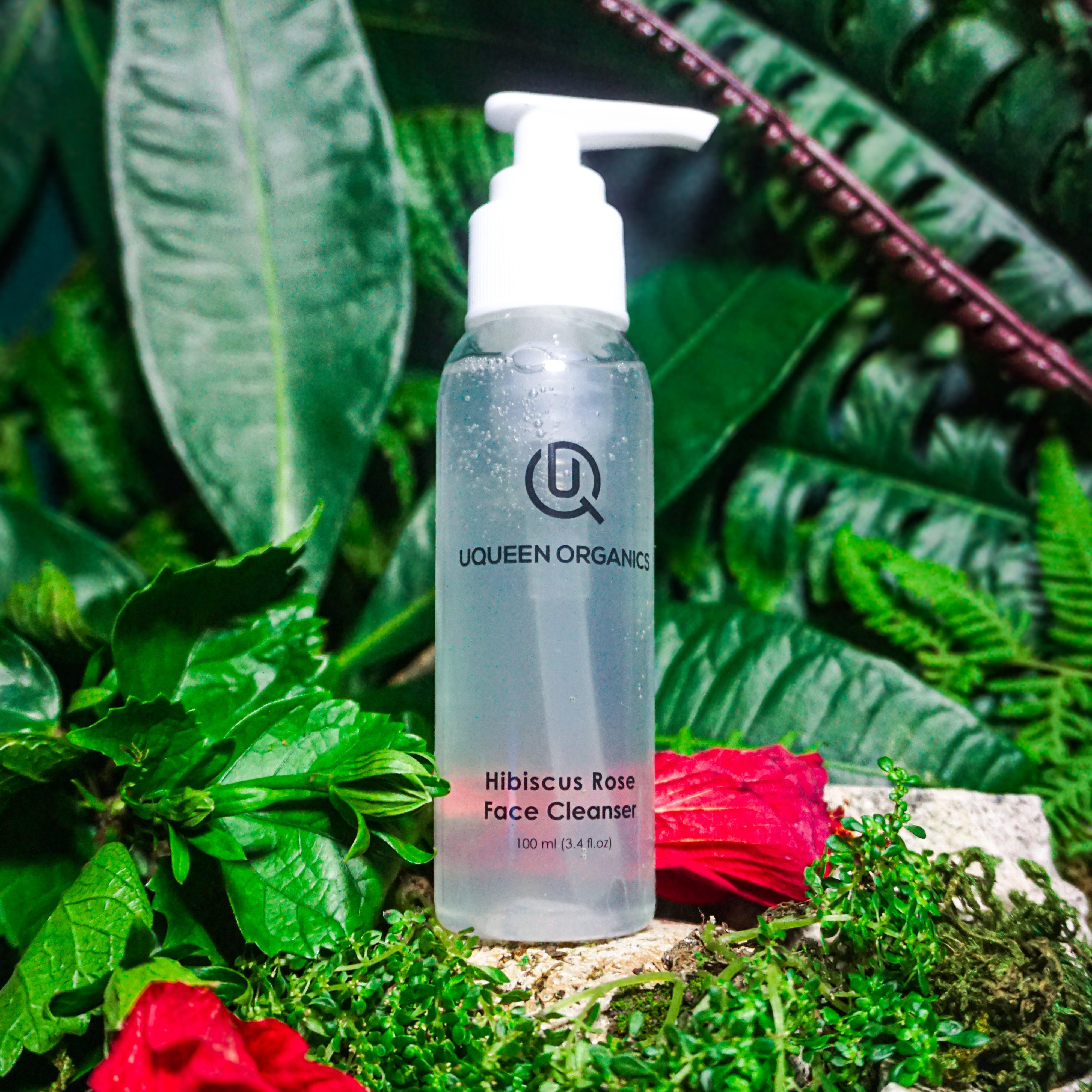 Hibiscus Rose Face Cleanser - uQUEEN ORGANICS