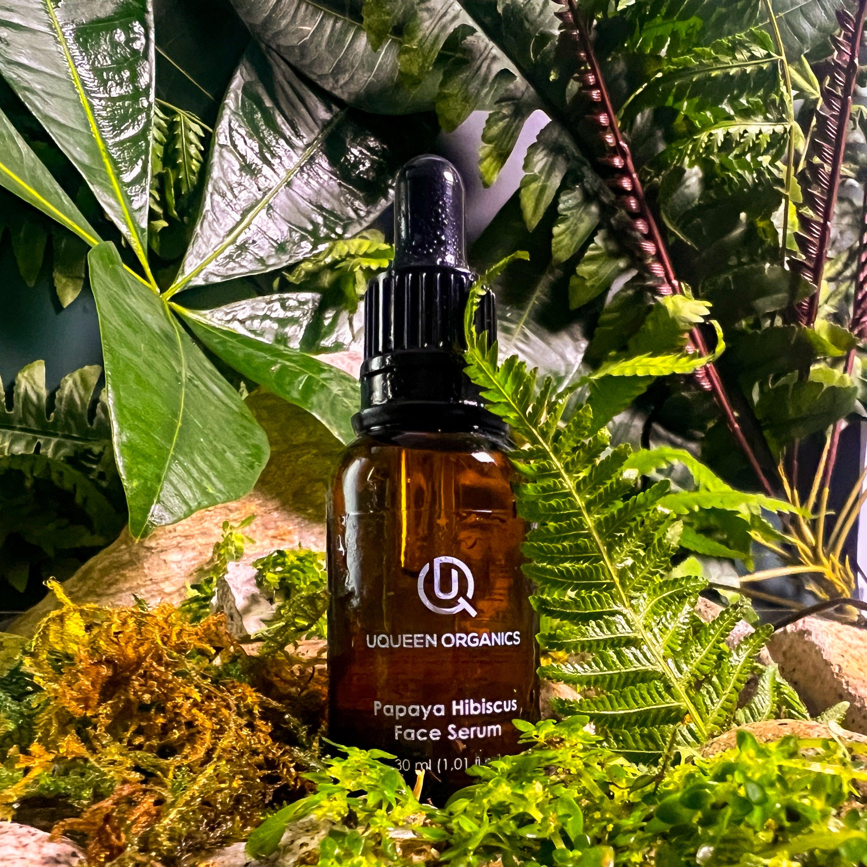 Papaya Hibiscus Face Serum - uQUEEN ORGANICS