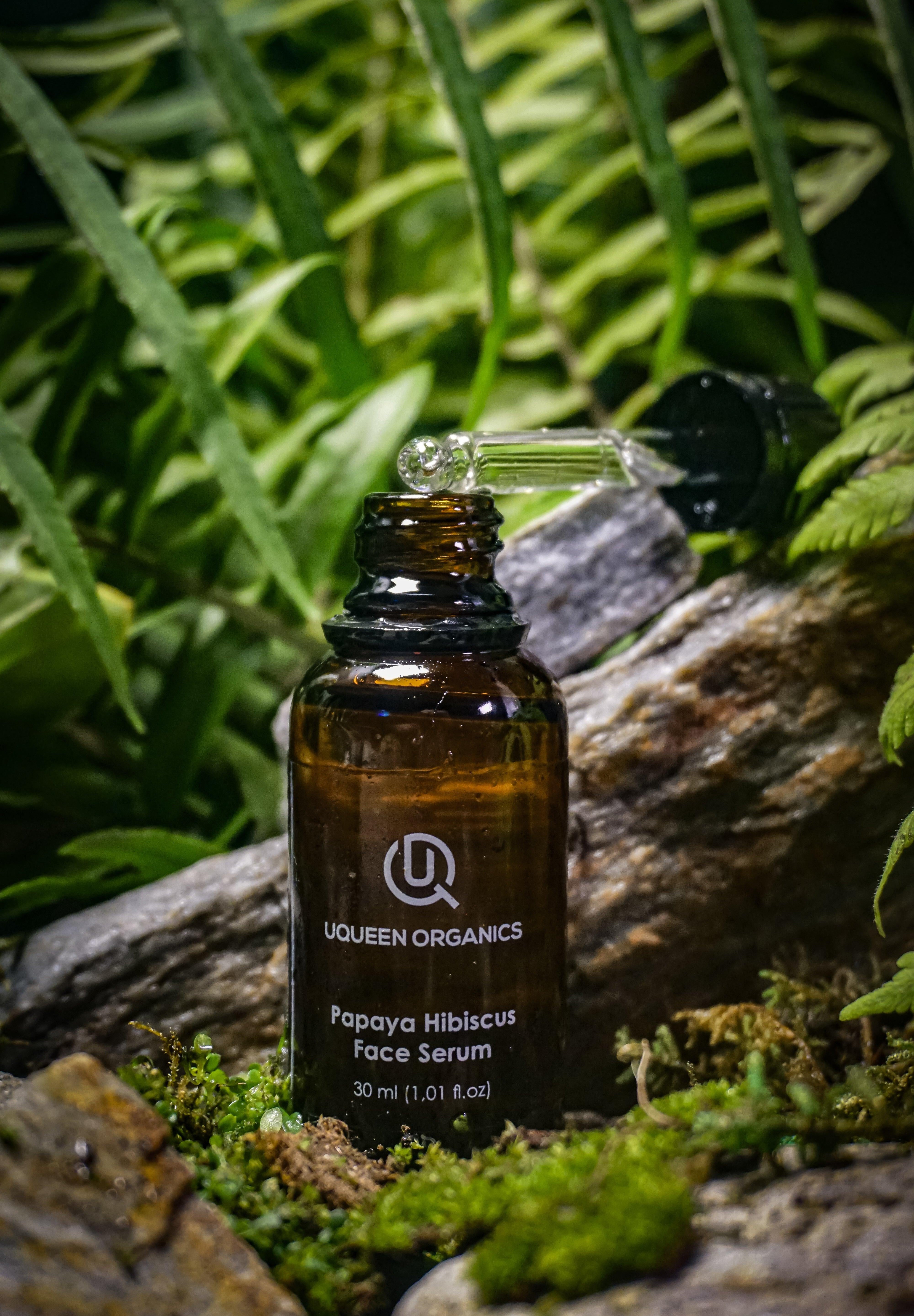 Papaya Hibiscus Face Serum - uQUEEN ORGANICS