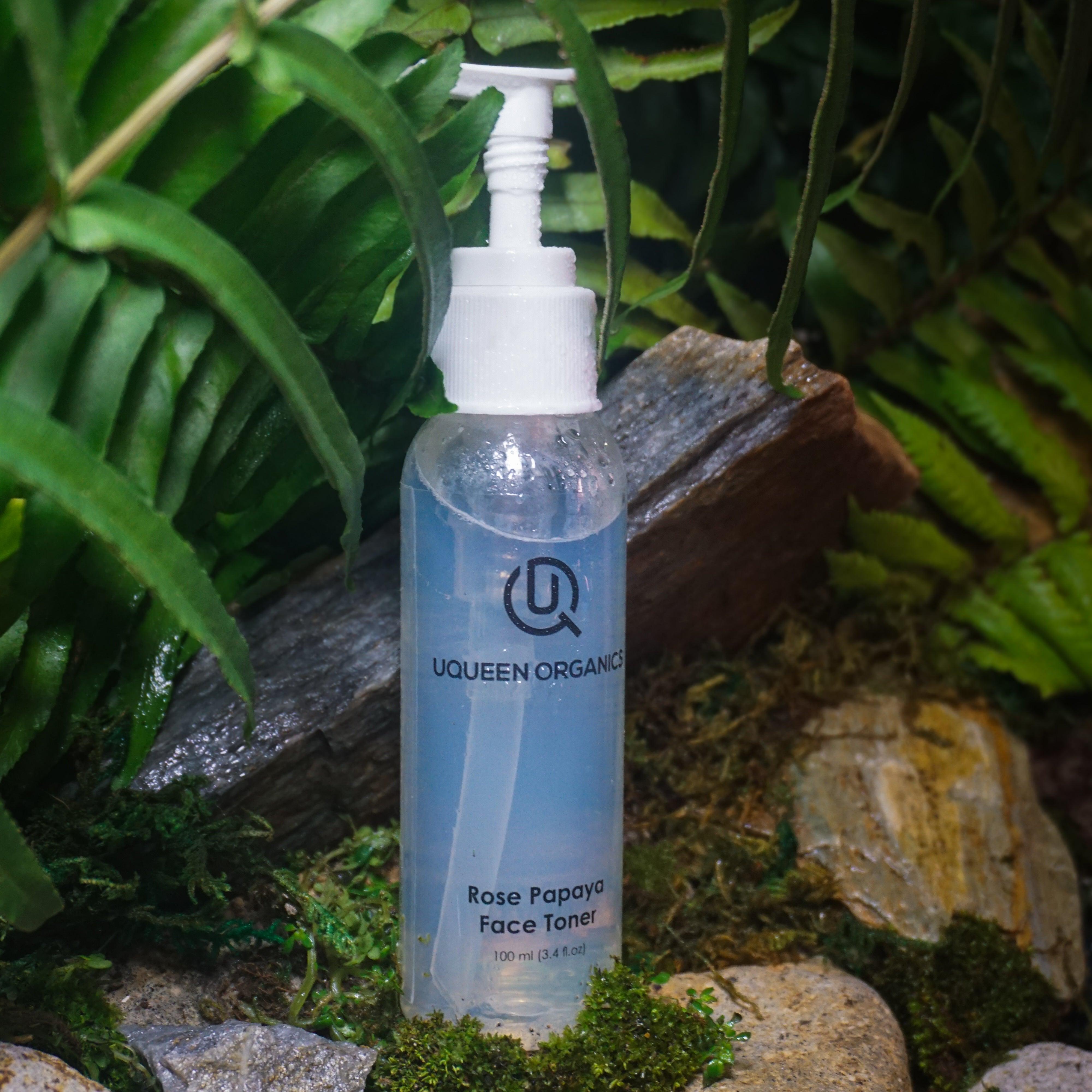 Rose Papaya Glow Toner - uQUEEN ORGANICS