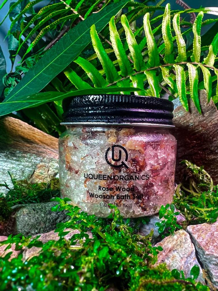 Rose Wood Woosah Bath Salt - uQUEEN ORGANICS