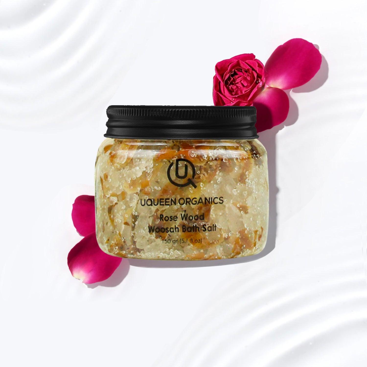 Rose Wood Woosah Bath Salt - uQUEEN ORGANICS